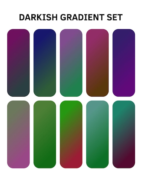 una serie colorida de botones con diferentes colores y colores