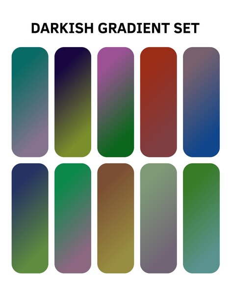una serie colorida de botones con diferentes colores y colores