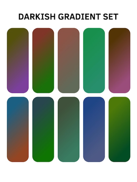 una serie colorida de botones con diferentes colores y colores