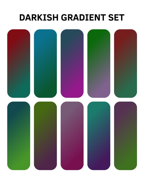 una serie colorida de cuadrados con diferentes colores y colores