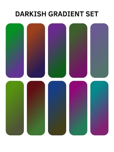 una serie colorida de cuadrados con diferentes colores y colores