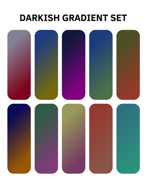 una serie colorida de cuadrados con diferentes colores y colores