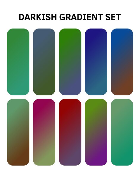una serie colorida de cuadrados con diferentes colores y colores