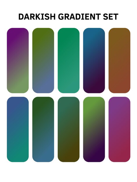 una serie colorida de cuadrados con diferentes colores y colores