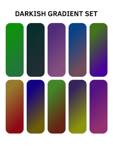 una serie colorida de cuadrados con diferentes colores y colores