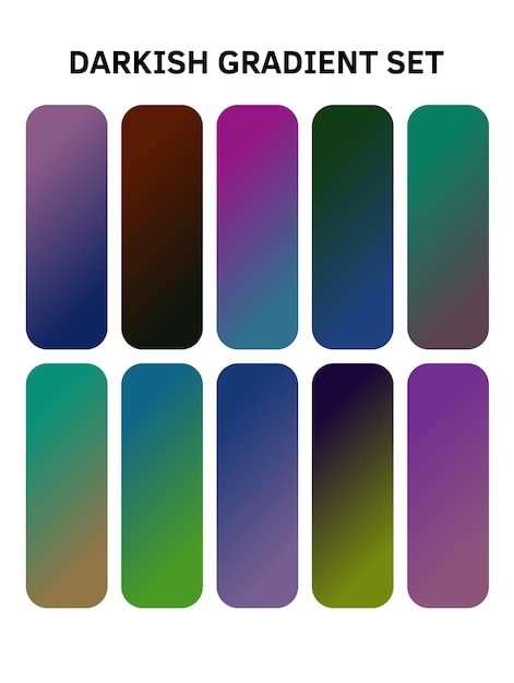 una serie colorida de líneas multicolores con diferentes colores
