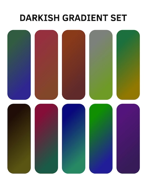 una serie colorida de líneas de varios colores con diferentes colores