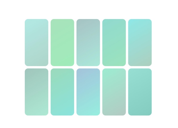 una serie de cuadrados de diferentes colores con diferentes colores