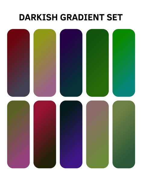 una serie de cuadrados multicolores con diferentes colores y colores