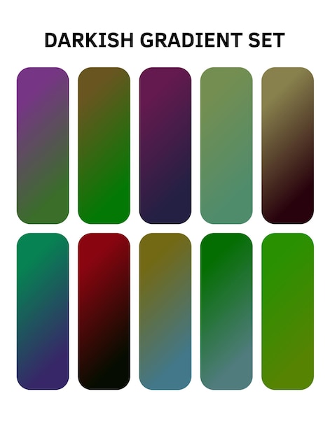 una serie de cuadrados multicolores con diferentes colores y colores