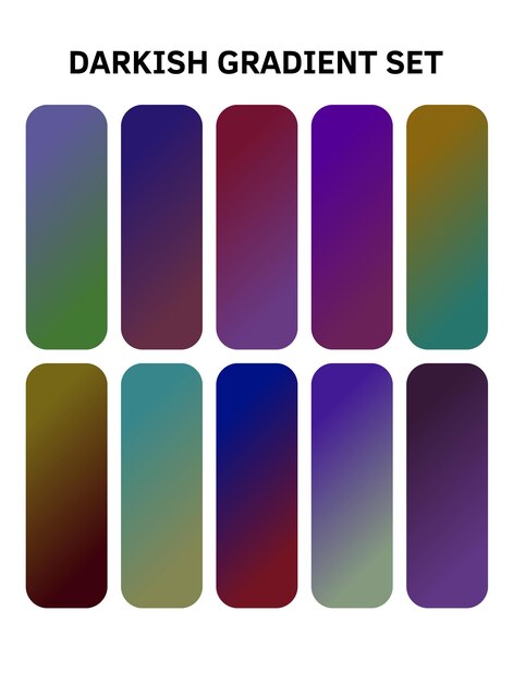 una serie de cuadrados multicolores con diferentes colores
