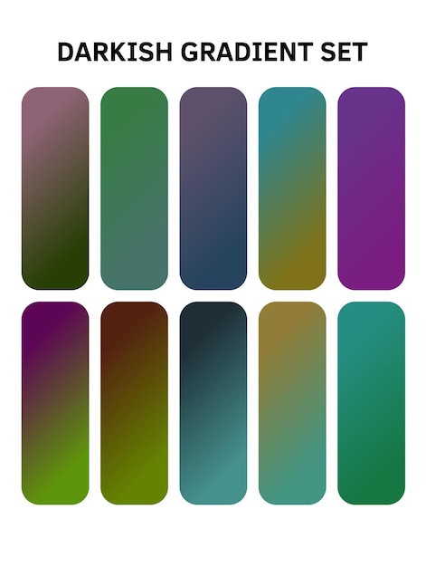 una serie de cuadrados multicolores con diferentes colores