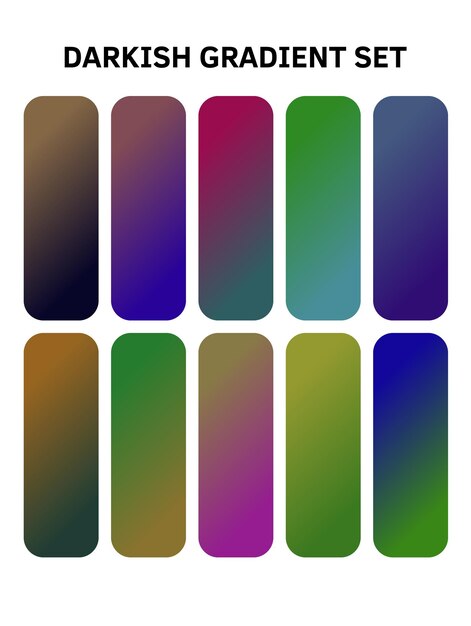 una serie de cuadrados multicolores con diferentes colores