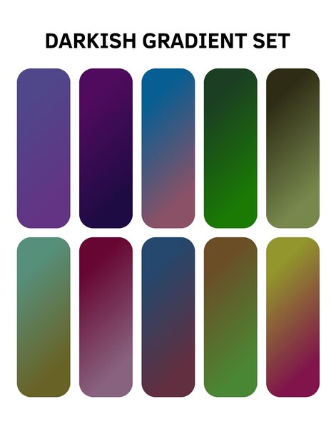 una serie de cuadrados multicolores con diferentes colores