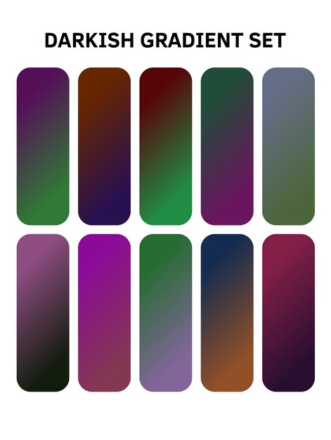una serie de cuadrados multicolores con diferentes colores