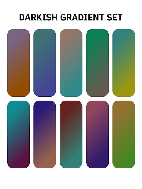 una serie de cuadrados multicolores con diferentes colores