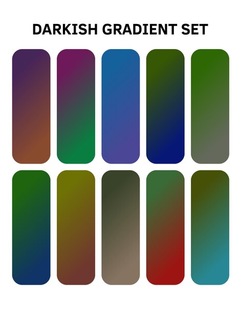 una serie de cuadrados multicolores con diferentes colores