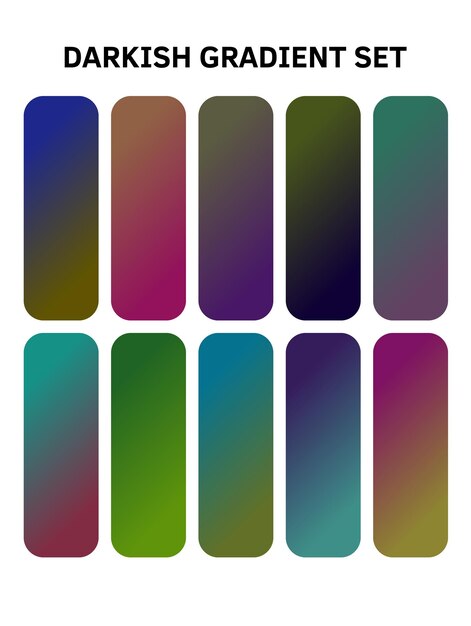 una serie de cuadrados multicolores con diferentes colores