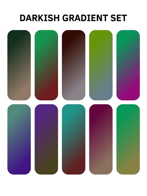 una serie de cuadrados multicolores con diferentes colores