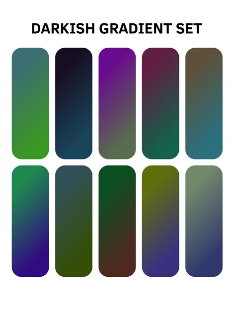una serie de cuadrados multicolores con diferentes colores
