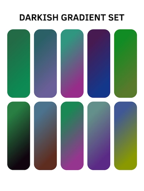 una serie de cuadrados multicolores con diferentes colores