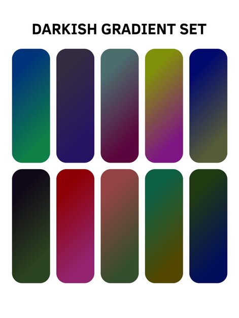 una serie de cuadrados multicolores con diferentes colores