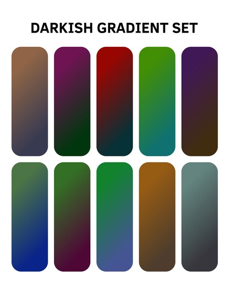 una serie de cuadrados multicolores con diferentes colores