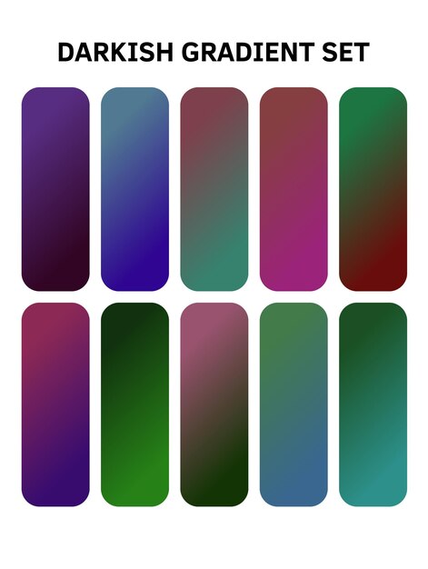 una serie de cuadrados multicolores con diferentes colores