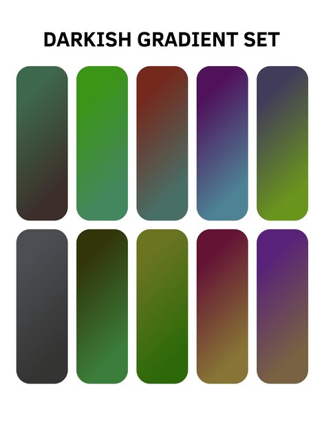 una serie de cuatro cuadrados de diferentes colores con diferentes colores