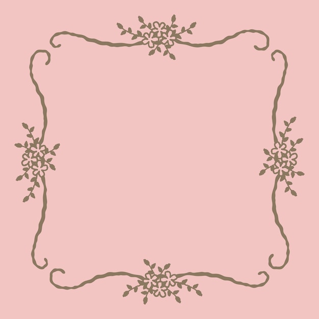 Serie de fondo decorativo de estilo dibujado a mano en varios colores