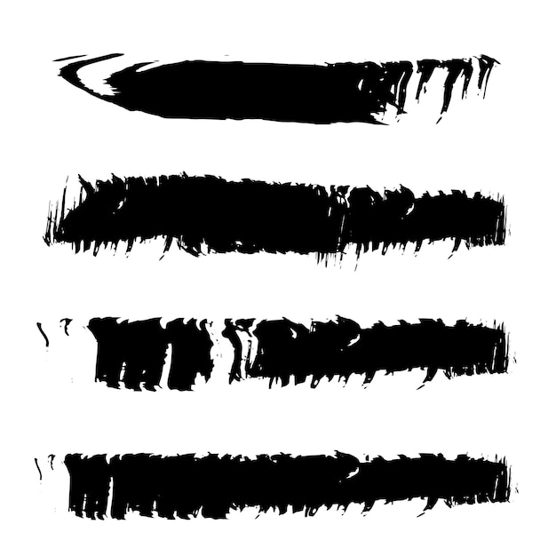 una serie de imágenes en blanco y negro de líneas en negro y blanco