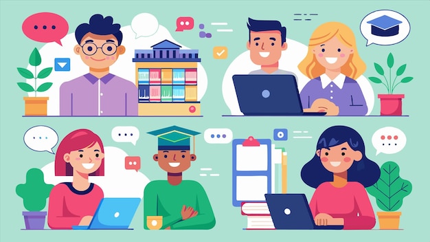 una serie de imágenes de personas con diferentes imágenes de diferentes personas