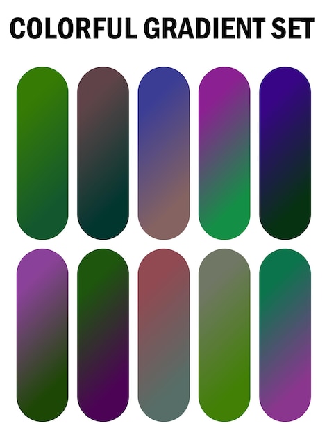 una serie de líneas multicolores con diferentes colores