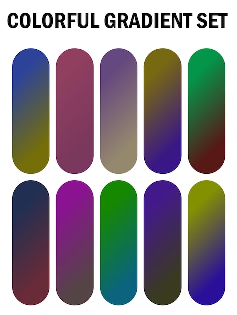 una serie de líneas multicolores con diferentes colores
