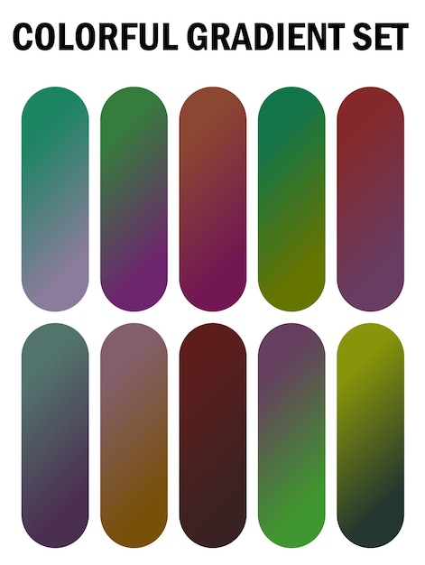 una serie de líneas multicolores con diferentes colores