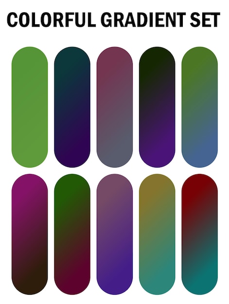 una serie de líneas multicolores con diferentes colores