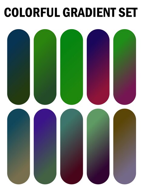 una serie de líneas multicolores con diferentes colores
