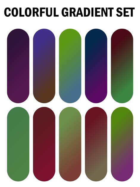 una serie de líneas multicolores con diferentes colores