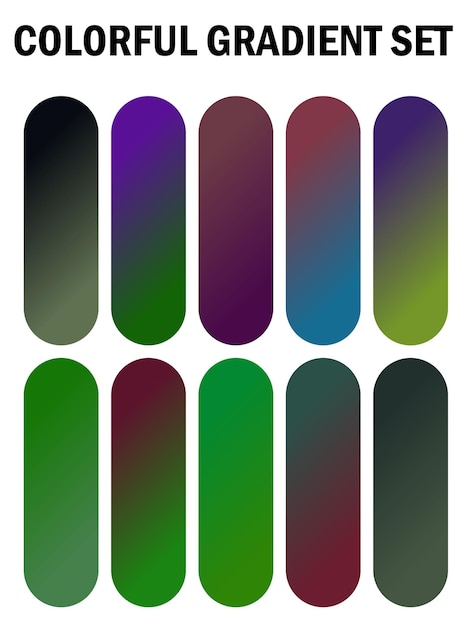 una serie de líneas multicolores con diferentes colores