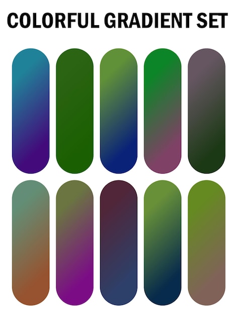 una serie de patrones a rayas multicolores con diferentes colores