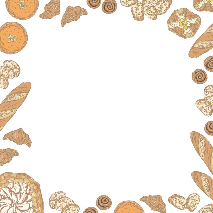 Vector serie de telón de fondo de picnic de otoño en estilo de dibujo a mano para la fiesta de otoño de la cosecha de acción de gracias
