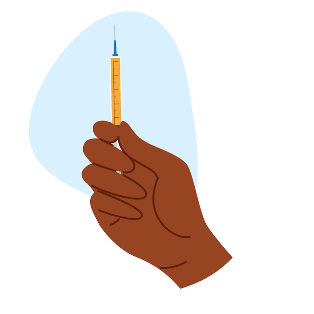 Seringa africana para la mano con suero de belleza Cuidado de la piel y tratamiento cosmético