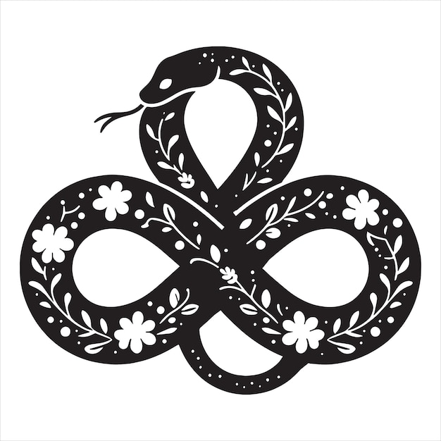 La serpiente del infinito svg