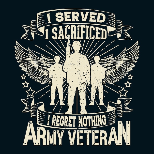 Serví me sacrifiqué no me arrepiento de nada veterano del ejército