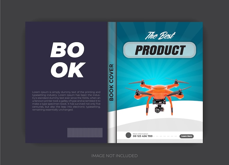 Vector servicio de alquiler de cámaras de drones, publicaciones en redes sociales y plantillas de diseño de mega ventas del black friday