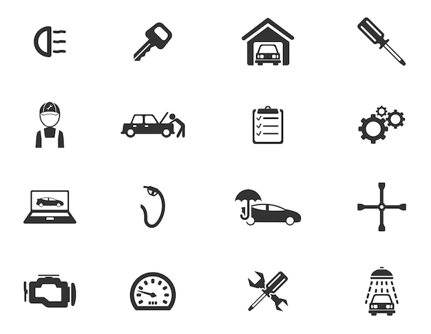 El servicio de automóviles es simplemente un icono.