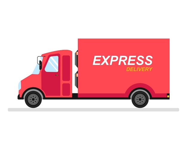 Servicio de entrega expreso por camión de carga