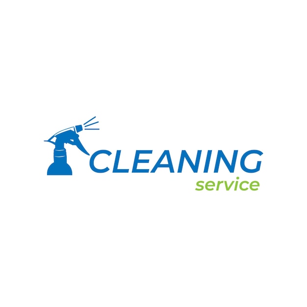 Servicio de limpieza Logo design inspiration