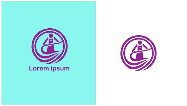 Servicio de limpieza Servicio de limpiaje Servicio de mantenimiento de la casa Servicio de criada Ilustración de diseño de logotipo único