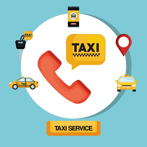Servicio público de transporte de taxis